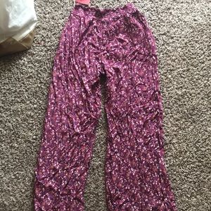 Mosimo bohemian pants with flowers